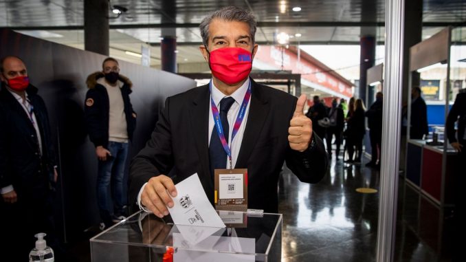 “خوان لابورتا” يعود لقيادة سفينة برشلونة