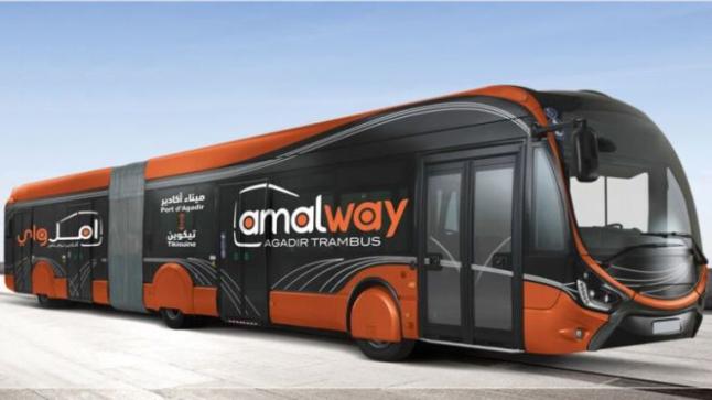 أكادير: إعطاء الانطلاقة الرسمية لأشغال إنجاز مسار خط الحافلات عالية الجودة BHNS