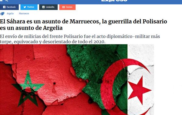 يومية بيروفية تندهش من “العداء الهوسي” للجزائر تجاه المغرب