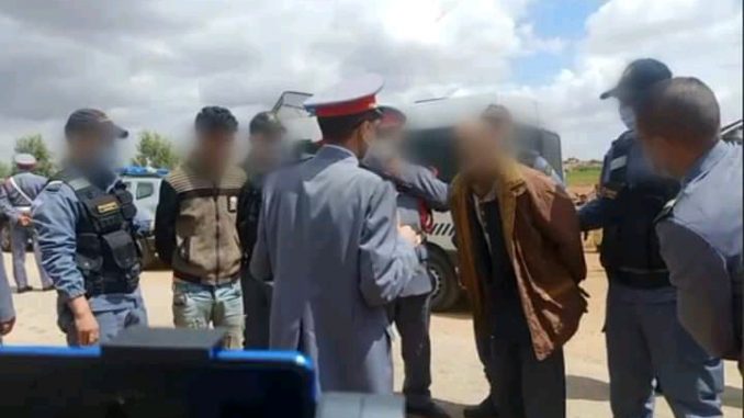 *بالصور إعادة تمثيل جريمة القتل التي وقعت بجماعة الجابرية اقليم سيدي بنور