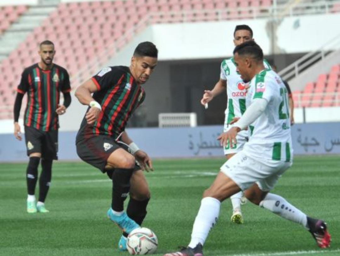 فريق الدفاع الحسني الجديدي لكرة القدم ينهزم أمام الجيش الملكي