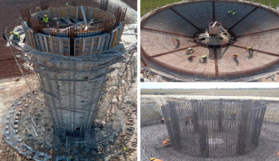 تقدم الأشغال لانجاز مركب مائي بجماعة مولاي عبدالله اقليم الجديدة من طرف الوكالة المستقلة لتوزيع الماء والكهرباء .