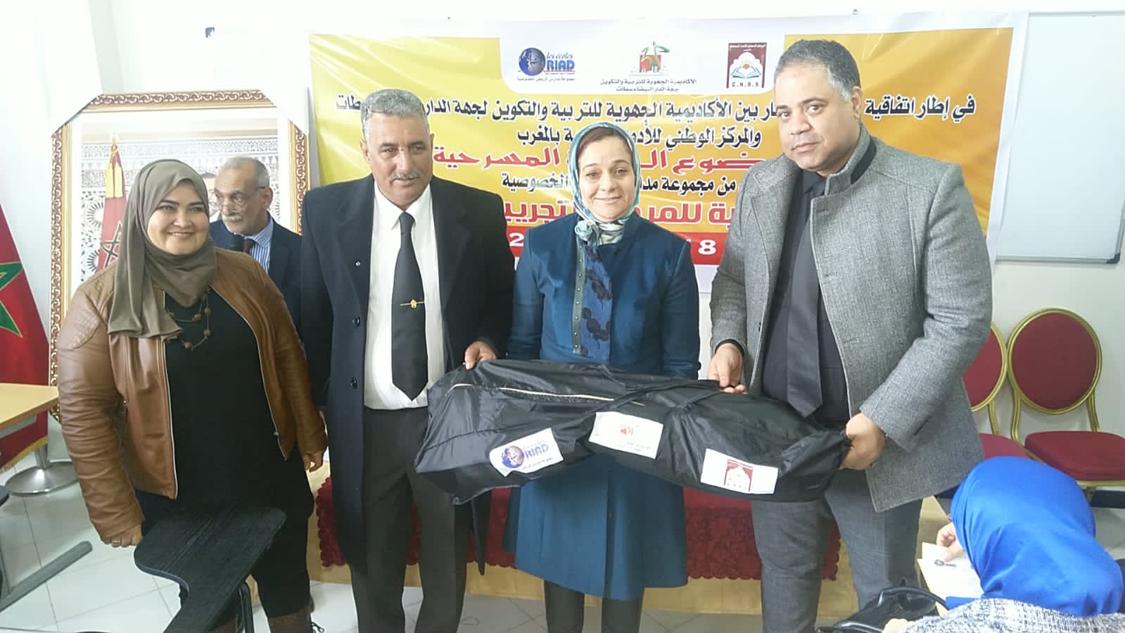 انطلاق الدورة التكوينية في موضوع الحقيبة المسرحية بالجديدة