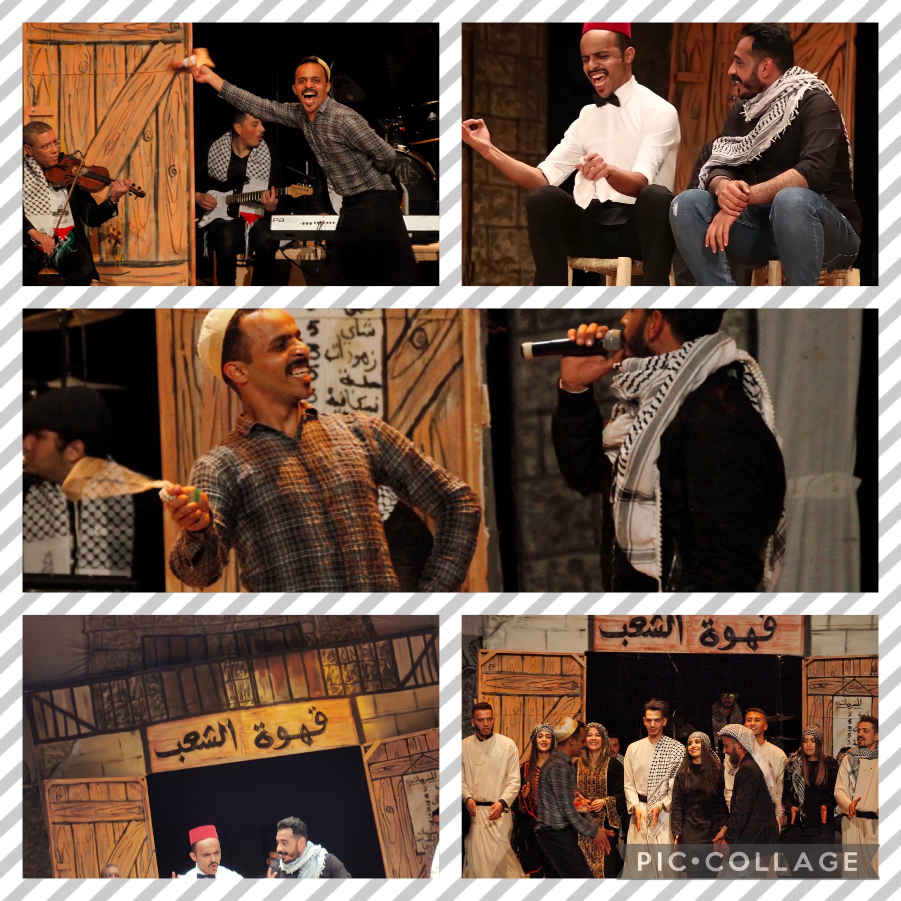 بـــــلاغ صحفي : الأوبريت الفلسطيني تحط الرحال بسطات لعرض مسرحيتها ” قهوة الشعب”