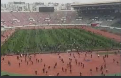 إصدار اول حكم على المتورطين في أعمال الشغب عقب مباراة الجيش الملكي والمغرب الفاسي.