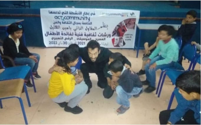تواصل ورشات الفنان الهليل للتربية على المواطنة والتسامح