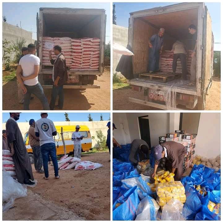 أشتوكة ايت باها:ايت ميلك .. توزيع مساعدات رمضانية يفلج الصدور وسط فرحة عارمة في صفوف المجتمع المدني