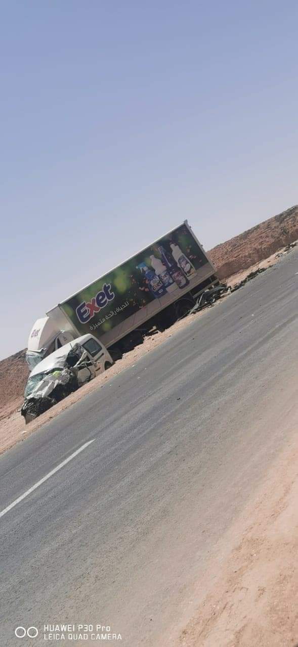 حادثتي سير بنفس الطريق