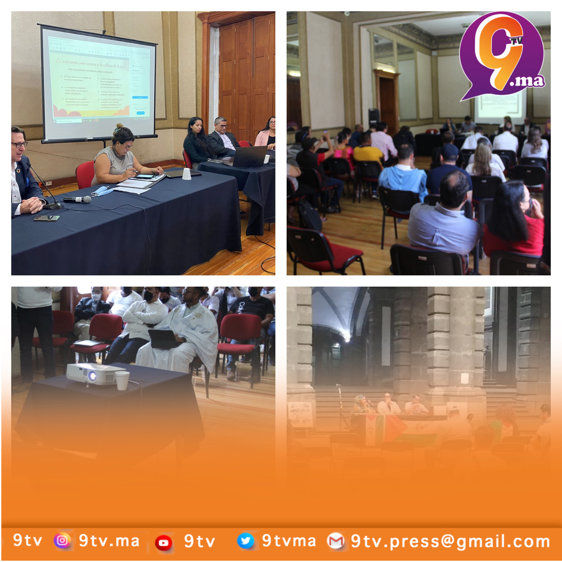 بالصور : اليوم الثاني من المنتدى الإجتماعي العالمي بالمكسيك يعري البوليساريو في مقابل مشاركة قوية للوفد المغربي :