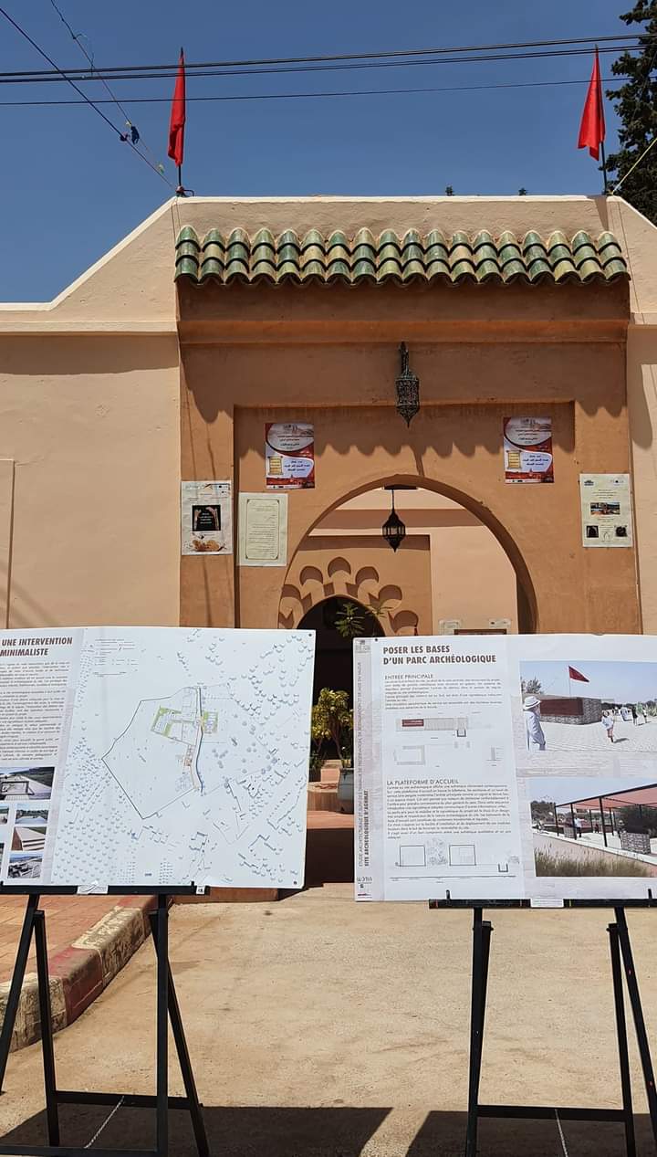 ضريح المعتمد بن عباد يرى النور بموقع اغمات الاثري