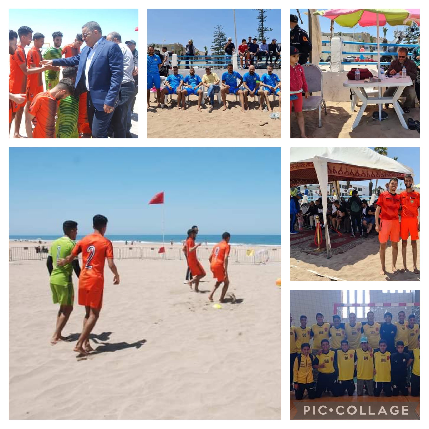 انطلاق بطولة كرة القدم الشاطئية بالعصبة الجهوية الشاوية دكالة