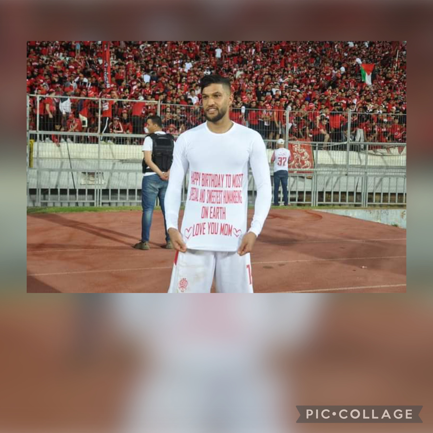 عطية الله يهنئ علنا والدته