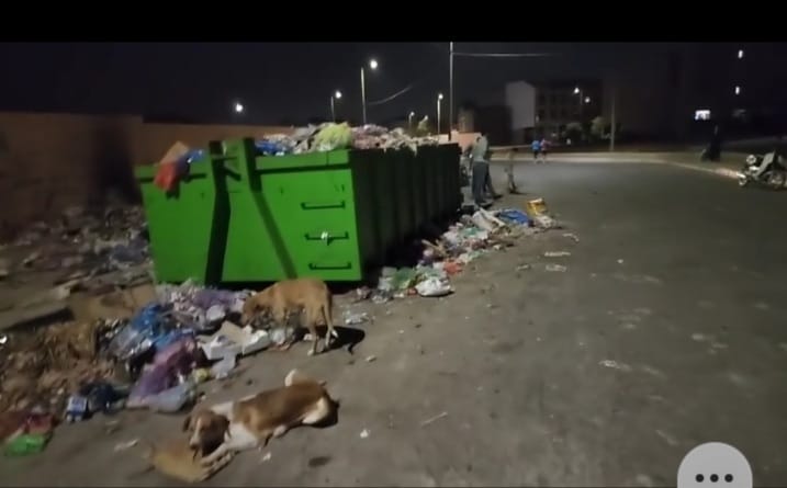 كارثة بيئية في منطقة المحاميد والساكنة غاضبة من الشركة المفوض لها قطاع النظافة بالمقاطعة