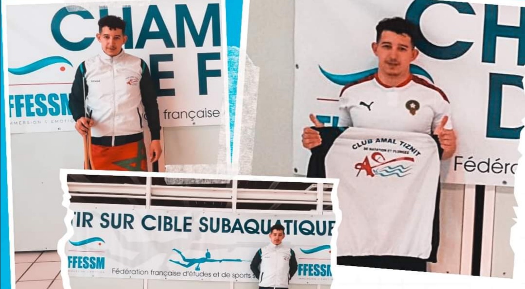 تيزنيت…التهامي أزكاك إبن المدينة ممثلا وحيدا في منافسات بطولة فرنسا للرماية تحت الماء