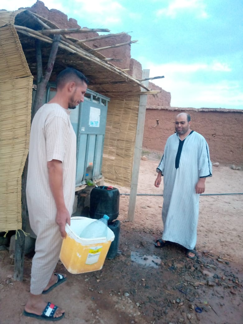 مشكل معاناة دوار تاوريرت بجماعة توندوت بورزازات مع الماء الصالح للشرب