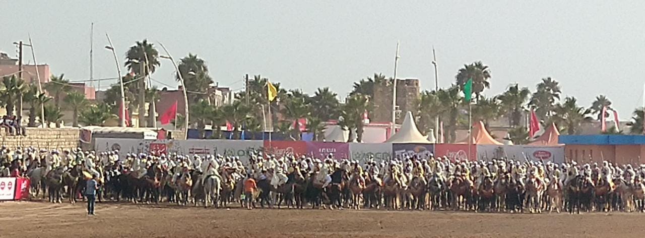 اقليم الجديدة : انطلاق موسم مولاي عبد الله أمغار والتبوريدة