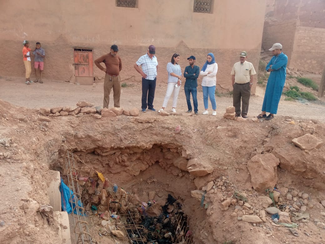 الطريق 1502 الرابطة بين سكورة و كنطولة بورزازات تحت المجهر