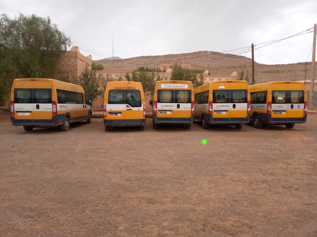 بلاغ تنديدي من سائقي النقل المدرسي يتوندوت ورزازات