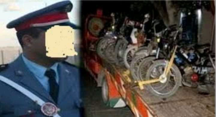 اشتوكة ايت باها:درك بلفاع يشن حملة أمنية ضد اصحاب الدراجات النارية المخالفة للقانون