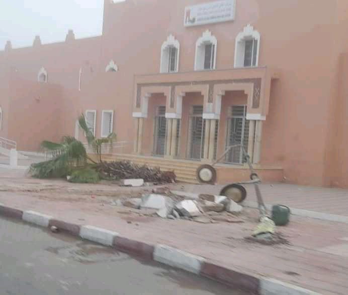 اشتوكة ايت باها:بيوكرى …أضرار مادية جراء حادثة سير