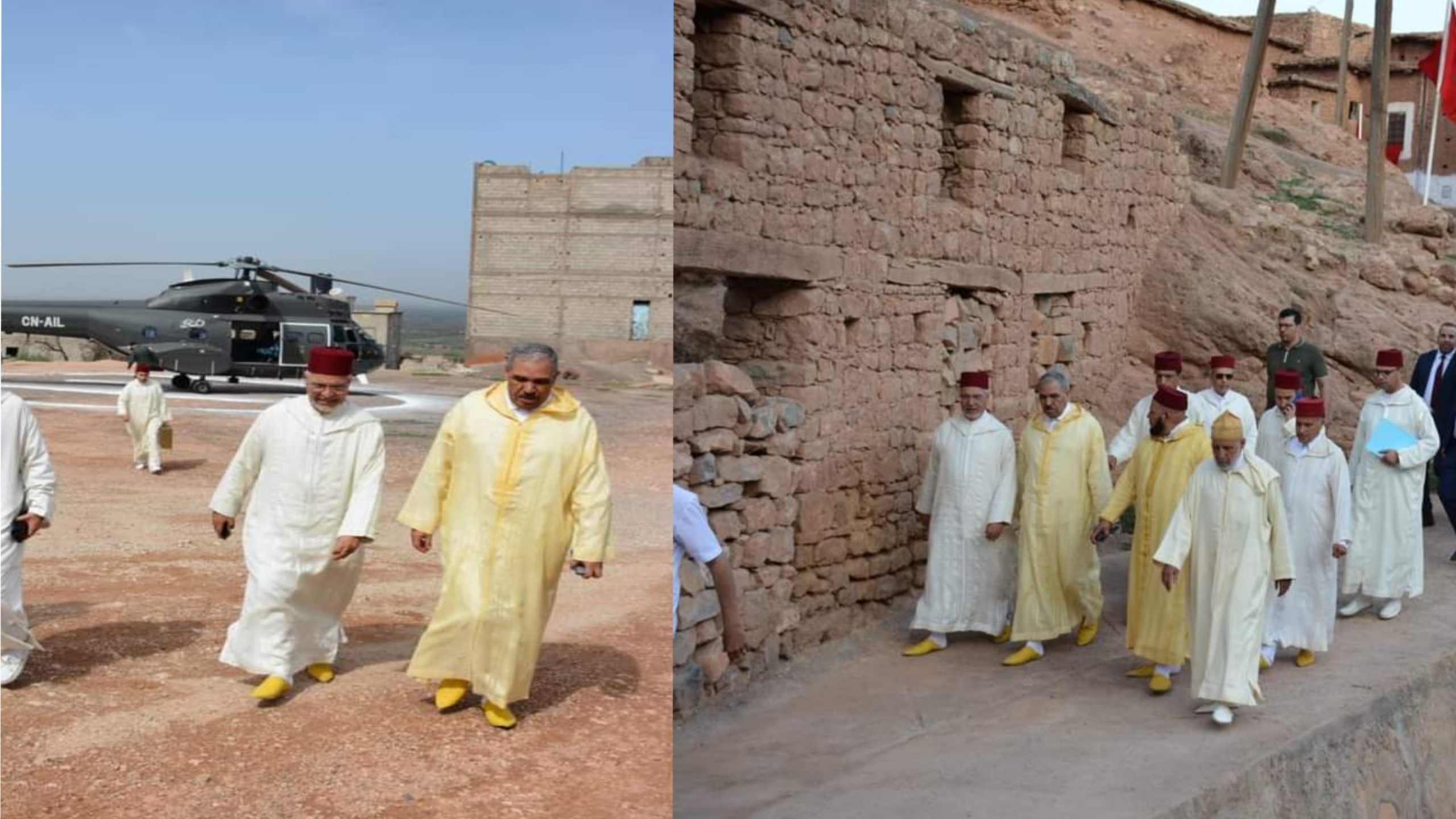 أزيلال…تسليم هبات ملكية لفائدة الزاوية البصيرية ببني عياط ، والزاوية الناصرية تناغملت بأيت تكلا.