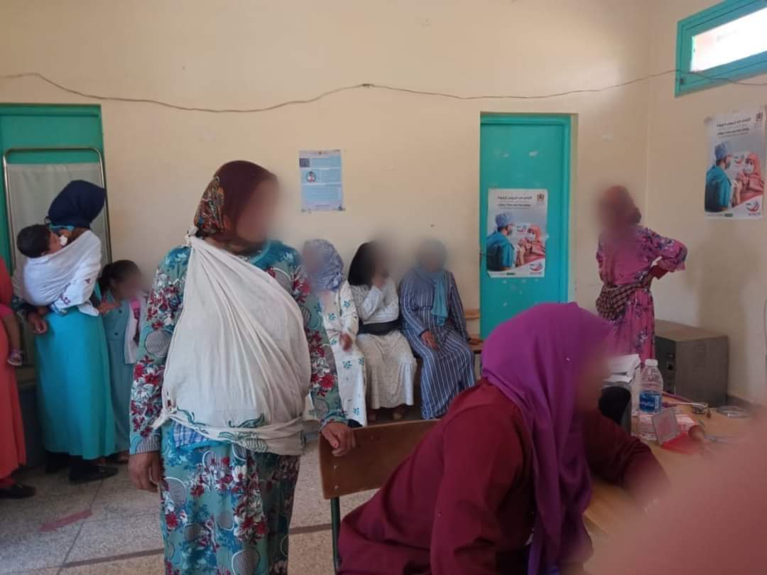 120 مستفيد من قافلة طبية بإگمير جماعة أيت عباس إقليم أزيلال