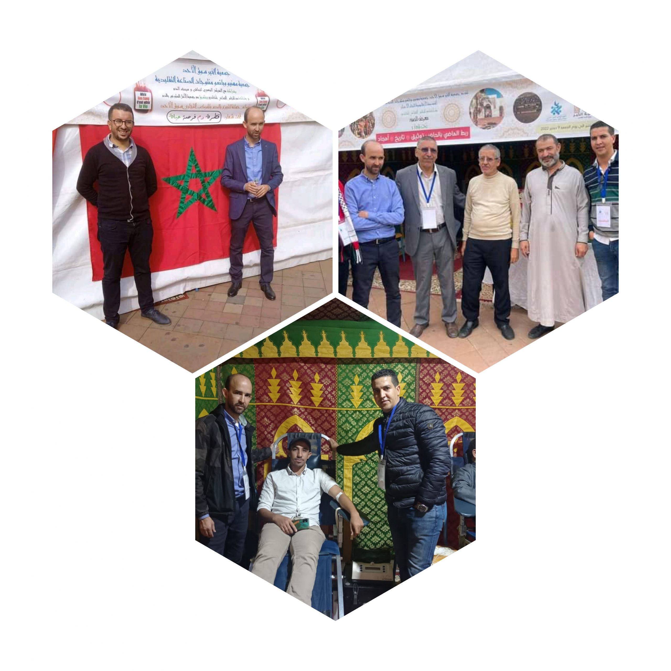 أكادير: حملة التبرع بالدم تثير الاستحسان بسوق الاحد