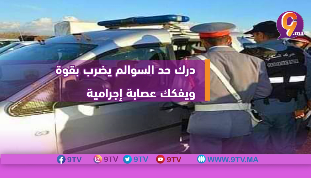 درك حد السوالم يضرب بقوة ويفكك عصابة إجرامية