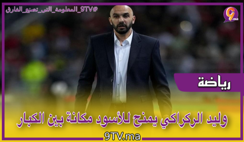 وليد الركراكي يمنح للأسود مكانة بين الكبار