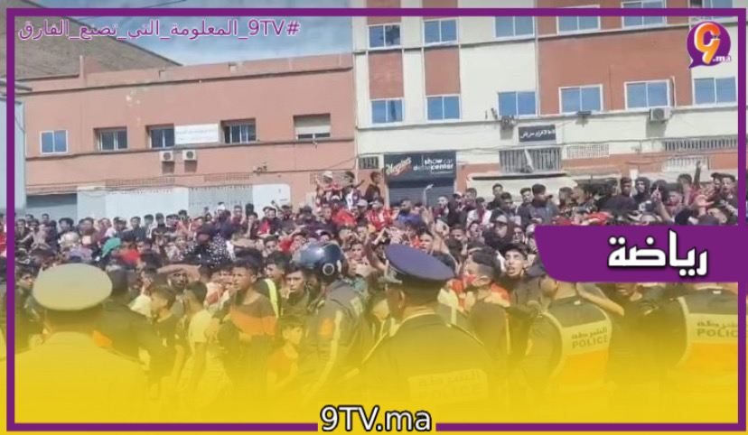 توقيف 170 شخصا من أنصار النادي المكناسي في أحداث شغب بالبيضاء