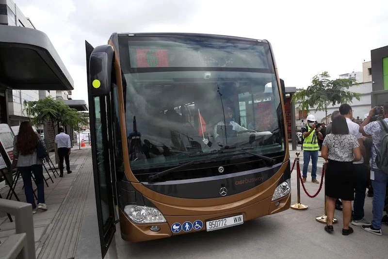 أزيد من 400 ملاحظة تؤجل انطلاق باصواي” مدينة الدار البيضاء