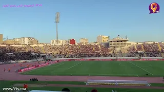 كعادتها جماهير الوداد تلبي النداء و تتقاطر على مركب محمد الخامس