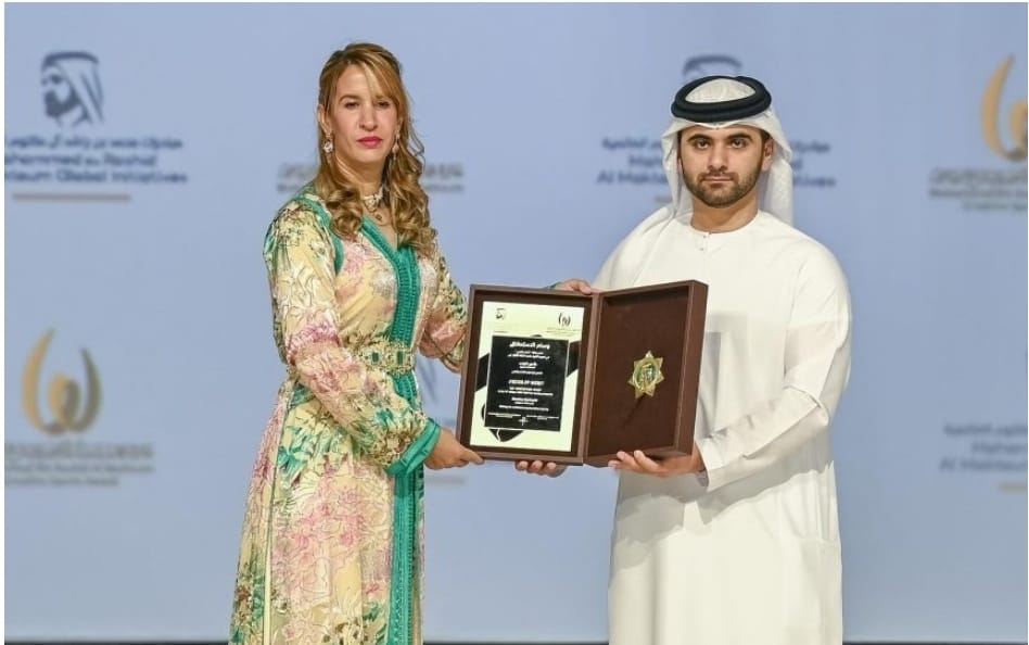 تتويج ٱخر للكرة المغربية في شخص بشرى كربوبي