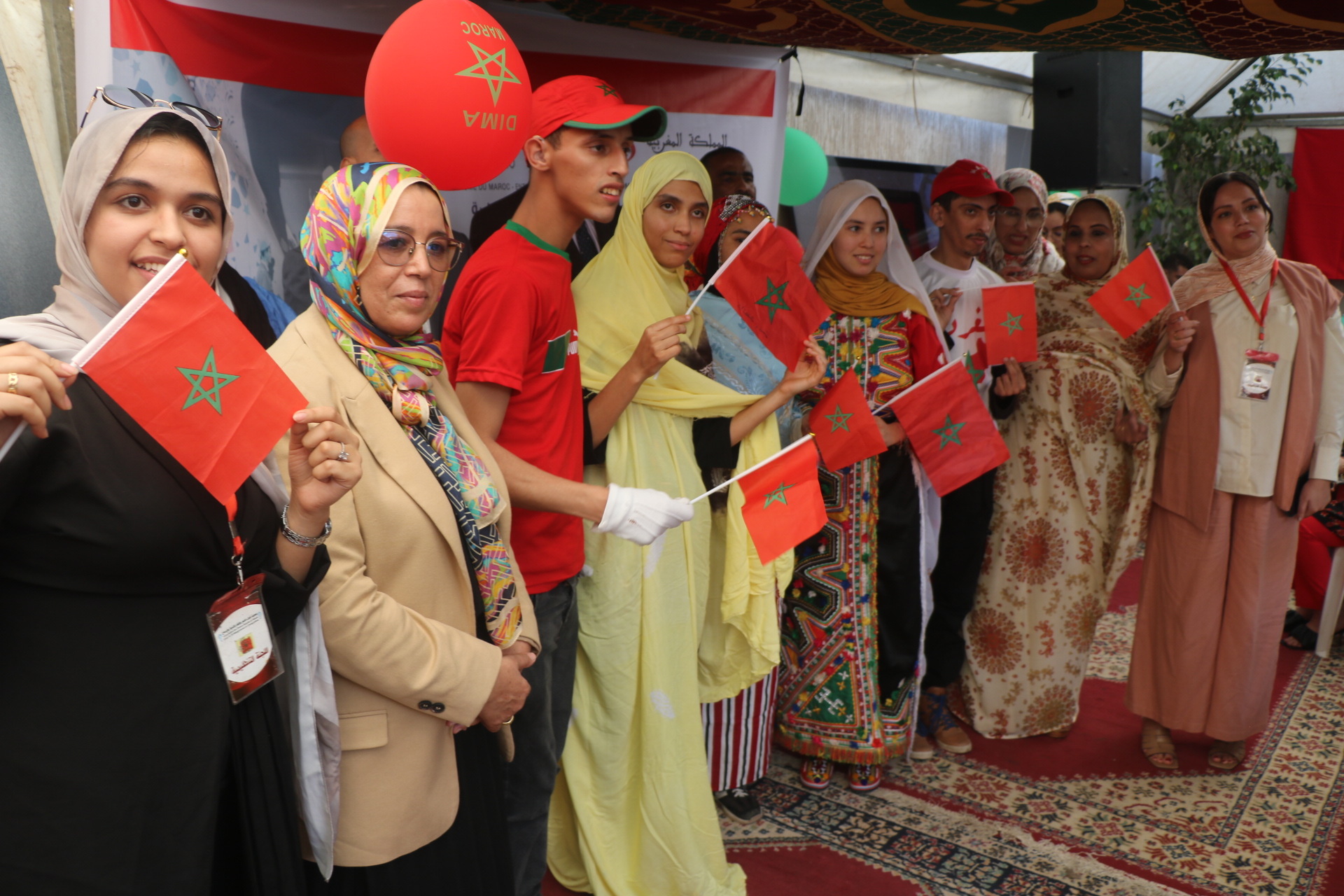 جمعية شباب الصم والبكم بأكادير تبرز دورها في الإدماج خلال حفل أسرة التعاون الوطني بمناسبة المسيرة الخضراء