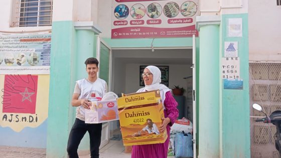 جمعية شباب الصم والبكم للتنمية والإدماج توزع الملابس لفائدة الأرامل والأطفال في جماعة إضمين ضواحي أمسكرود