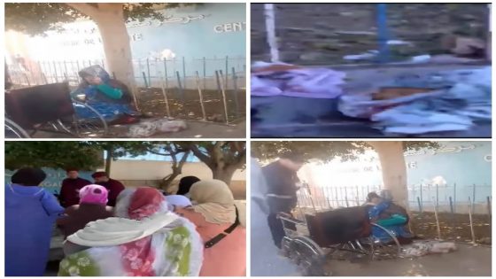 استنكار واسع بعد وضع سيدة لمولودها خارج قسم الولادة بمستشفى الحسن الثاني بأگادير