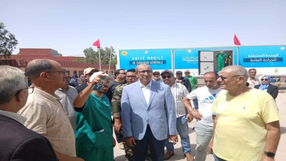 سيدي بيبي.. عامل إقليم اشتوكة يتفقد قافلة طبية لفائدة ساكنة الدواوير