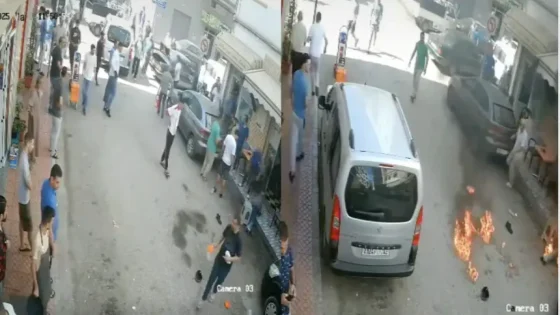 النيابة العامة بالحسيمة تأمر بفتح تحقيق بعد إقدام شخص على إحراق آخر في الشارع العام