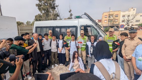 أكادير: حملة توعوية بثانوية 20 غشت تدعو إلى نبذ العنف وترسيخ قيم المواطنة