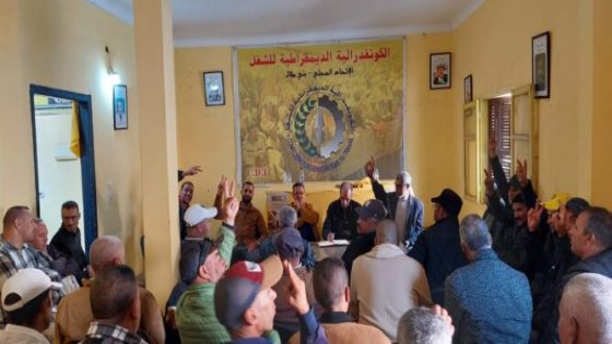 حراس الأمن وعاملات الطبخ يصرخون في وجه “هضم الحقوق” ويستعدون للتصعيد