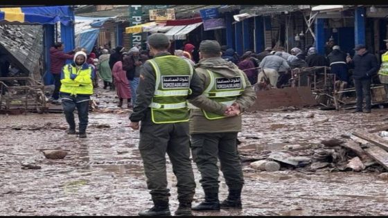 السيول تعثر على جثتي شخصين بإقليم تنغير والبحث متواصل عن ثالث
