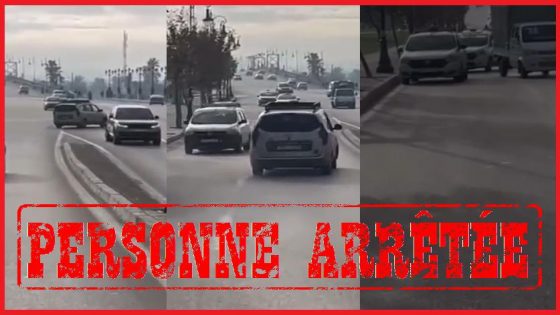 توقيف سائق أجرة ظهر في فيديو وهو يقود بعكس الاتجاه ويعرض حياة المواطنين للخطر