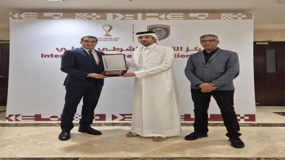 الإشادة بالوفد الأمني المشارك في تأمين فعاليات كأس العرب لكرة القدم بالدوحة