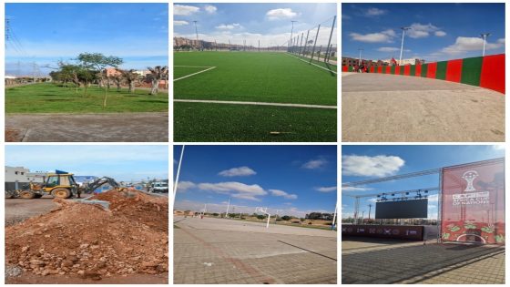 السيد عامل عمالة إنزكان أيت ملول في زيارة ميدانية لأوراش جماعة أيت ملول