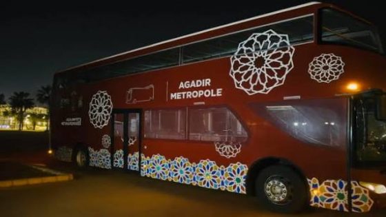 أكادير تستقبل حافلات سياحية بطابقين لتعزيز عرض النقل الموجّه للزوار