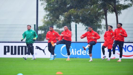المنتخب المغربي يدخل العد العكسي لقمة الكاميرون في أجواء حماسية