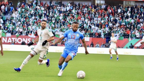 الجزائر تهزم الكونغو بهدف قاتل وتبلغ ربع نهائي “كان المغرب”