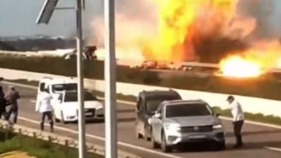 انفجار شاحنة محمّلة بقنينات الغاز يستنفر السلطات بالطريق السيار بين البيضاء وحد السوالم