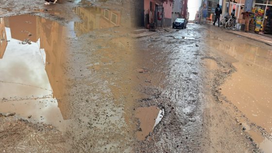 أمطار قليلة تفضح هشاشة البنية التحتية بسيدي بيبي