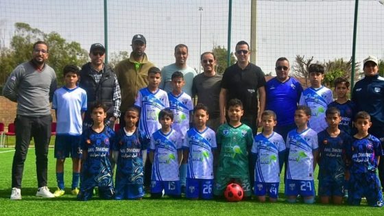 افتتاح ملعب القرب المعشوشب بساحة أدمين بأيت ملول بعد انتظار طويل